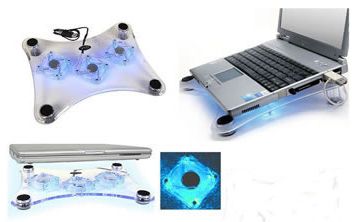 Base Suporte Mesa P/ Notebook Usb C/3 Coolers